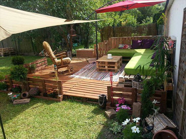 Patio Furniture Made From Pallets