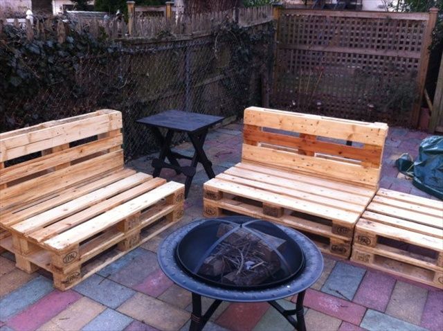 Eight Remodeling Pallet Ideas for Outdoor Furniture
