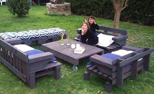 Eight Remodeling Pallet Ideas for Outdoor Furniture | Pallet ...