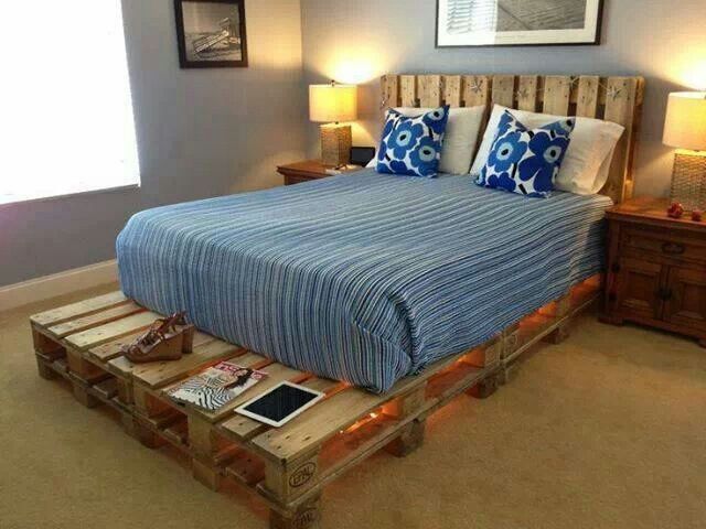 Ideas for Comfort Pallet Bed | Pallet Furniture Plans