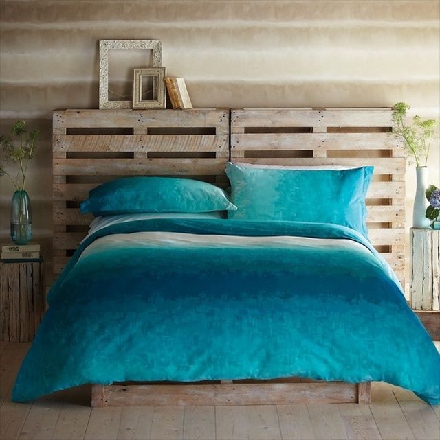 Inexpensive Pallet Headboards for Your Bed | Pallet Furniture Plans