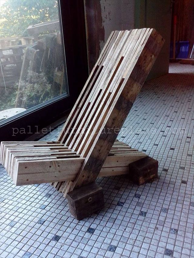 DIY Pallet Chair Collection  Pallet Furniture Plans