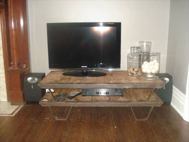 much about pallet TV stand and how can it be created using pallet wood ...
