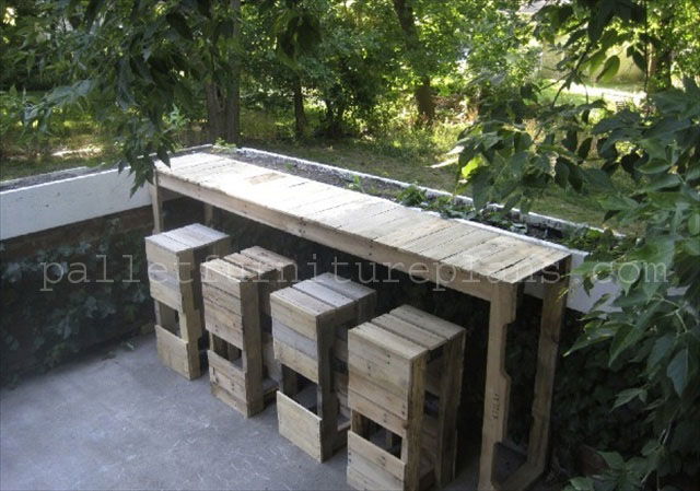 Wood Pallet Patio Furniture