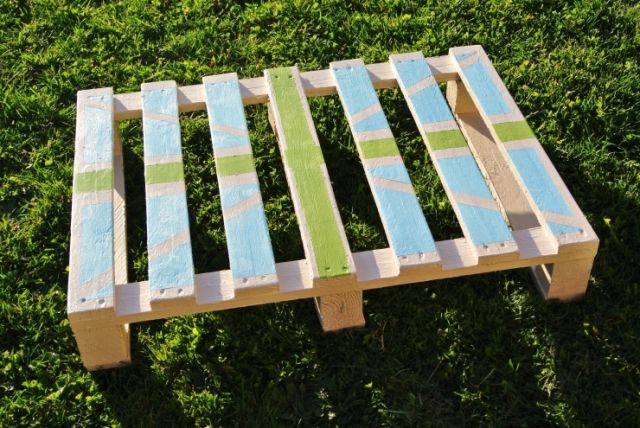 Outdoor Table Made From Pallets