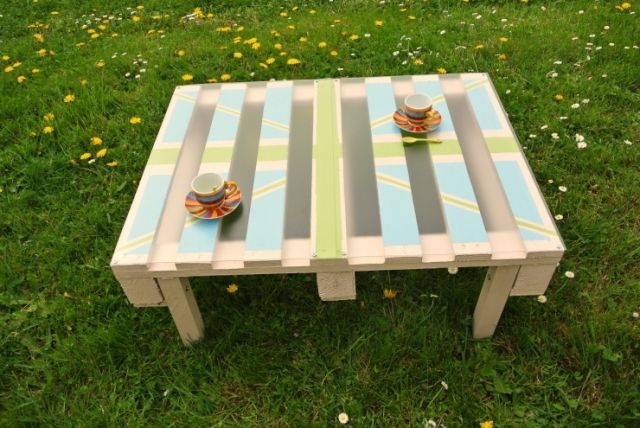 Pallet Outdoor Coffee Table