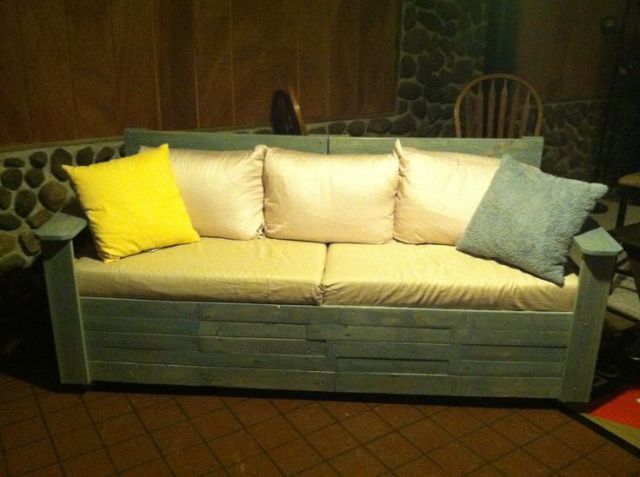 Woodwork How To Build Wood Couch PDF Plans