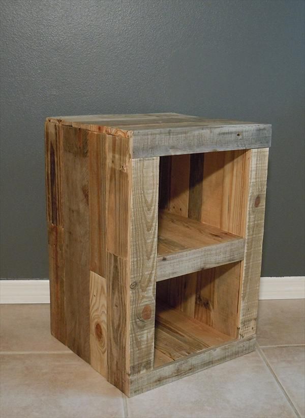 build a wooden bedside table | Online Woodworking Plans