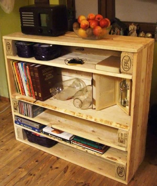 Storage Made From Pallets