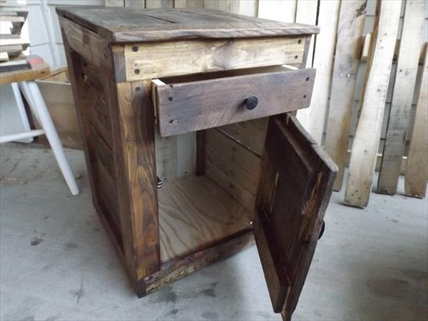 End Tables Made From Pallets