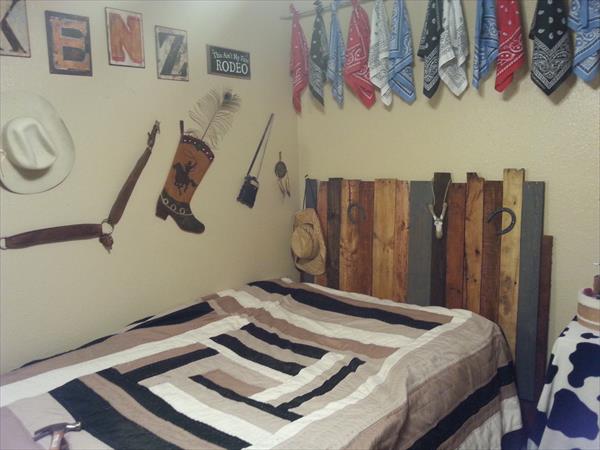 DIY Rustic Headboards