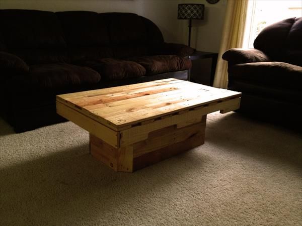 table diy upcycled pallet patio furniture pallet living room table and
