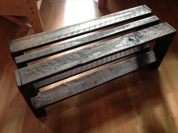 DIY Pallet Shoe rack | Pallet Furniture Plans