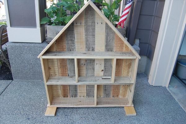  tiny pallet playhouse how to make amazing pallet floating shelves
