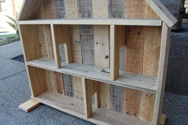  tiny pallet playhouse how to make amazing pallet floating shelves