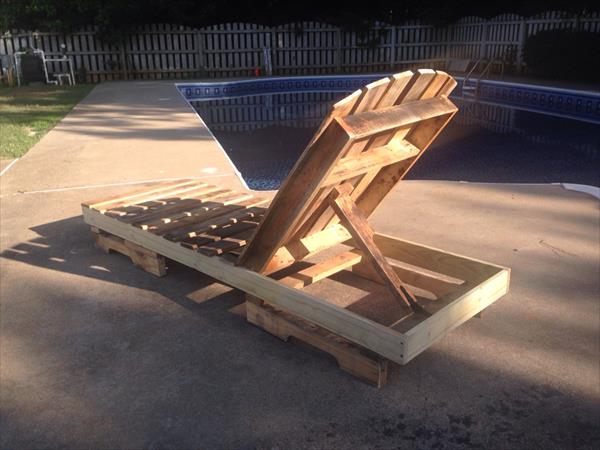 Diy Pallet Lounge Chair Pallet Furniture Plans