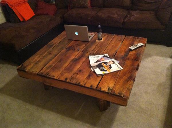 Wood Pallet Coffee Table