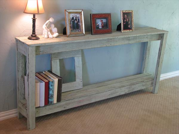 posts diy reclaimed wood sofa table diy pallet entryway table diy 