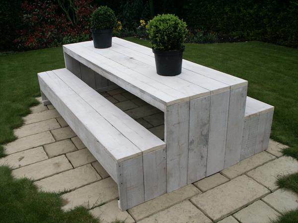 Wooden Pallet Garden Furniture  Pallet Furniture Plans