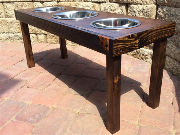 Wooden Dog Bowl Stand Plans