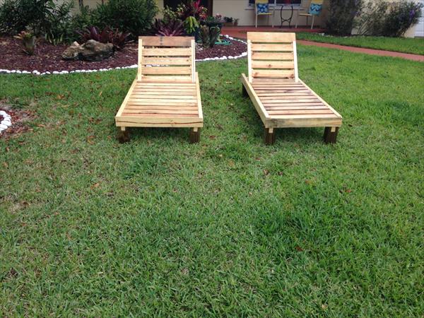 Diy Pallet Chaise Lounge Chairs Pallet Furniture Plans