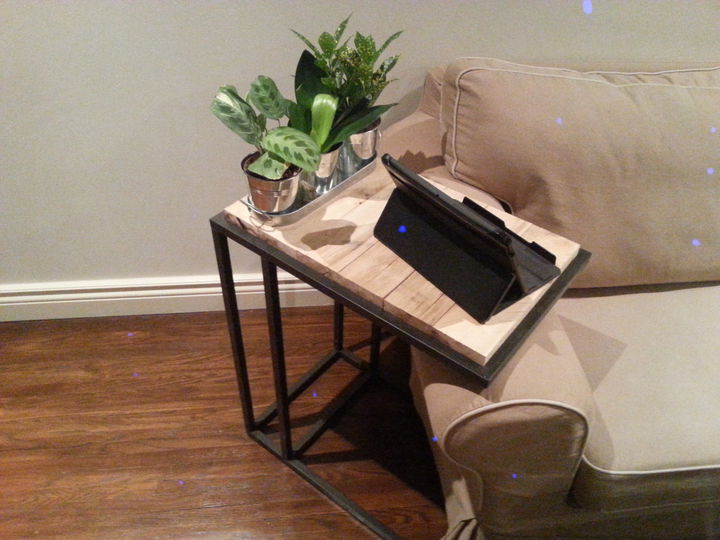 DIY Wood Pallet Laptop Side Table | Pallet Furniture Plans