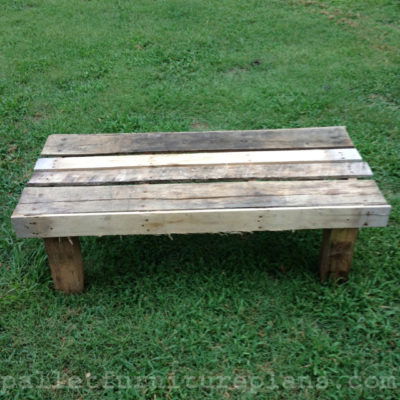 15 Diy Outdoor Pallet Bench 