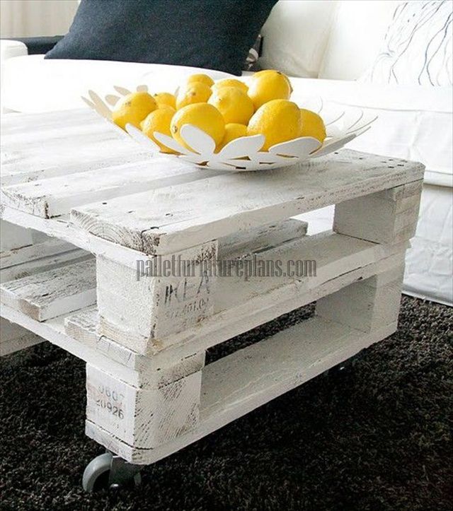 DIY Recycled Pallet Table