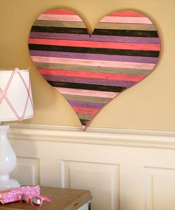 13 DIY Pallet Wood Wall Art Designs Pallet Furniture Plans