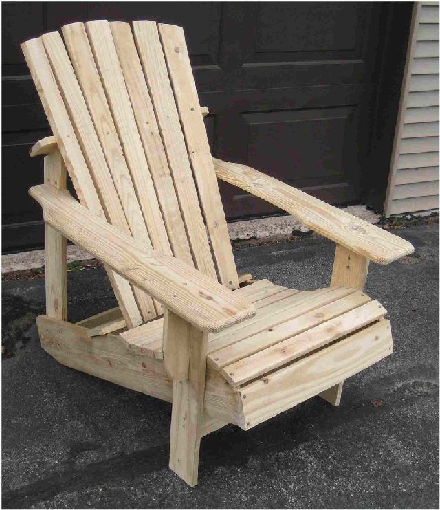 Adirondack Pallet Chair