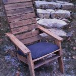 Oak Pallet Adirondack chair
