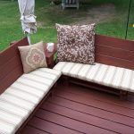 Pallet Bench with Cushions