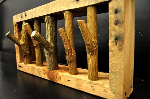 Diy Pallet Coat Rack Furniture, How To Make A Coat Stand Out Of Pallets