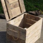 upcycled pallet box