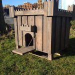 recycled diy pallet dog house