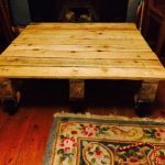 repurposed pallet coffee table