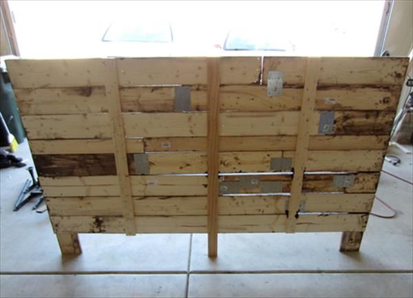 Pallet Headboard Tutorial, How To Make King Size Headboard From Pallets