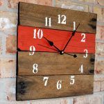 wall clock out of pallet