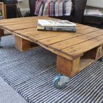 upcycled pallet coffee table