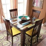 recycled pallet breakfast table