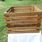 reclaimed pallet storage crate