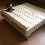 recycled pallet coffee table