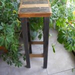 recycled pallet potting table