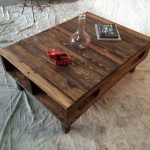 recycled pallet coffee table