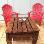 recycled pallet coffee table