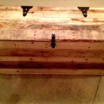 recycled pallet trunk