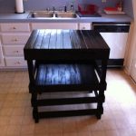 recycled pallet kitchen island