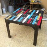 recycled pallet farmhouse table