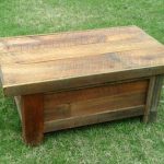 repurposed pallet barn wood coffee table