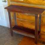 recycled pallet entry way table